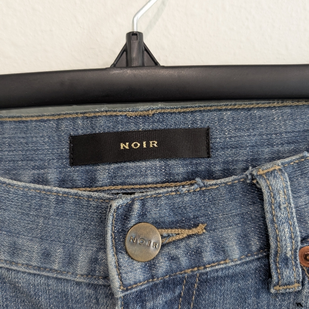 NOIR Tattoo Japanese Brand Flair Jeans Size 0R - Picture 4 of 9
